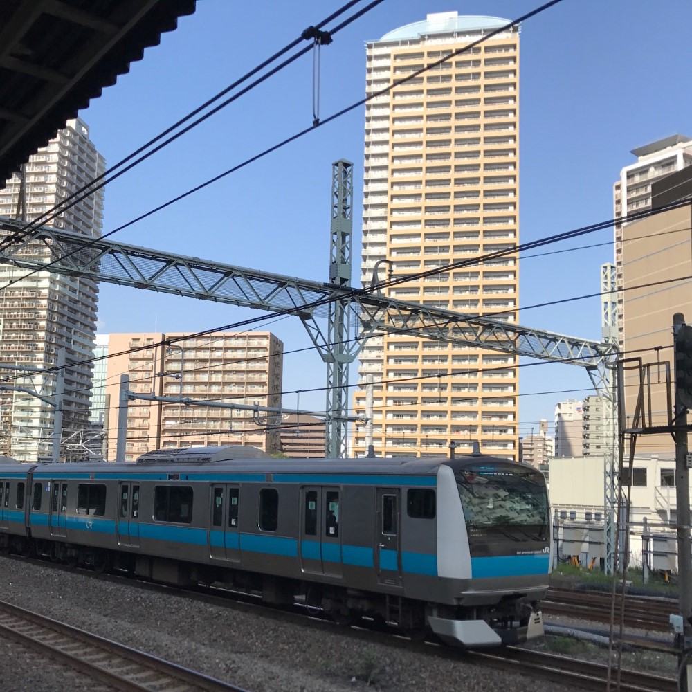 JR Japan Rail Keihin Tohoku line, Tokyo